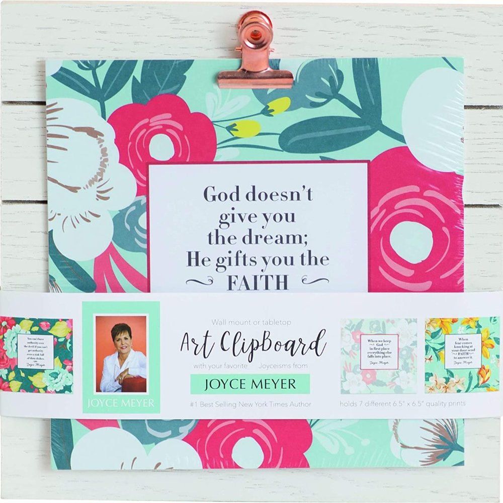 Clipboard "God doesn't give you the dream..." by author, Joyce Me…